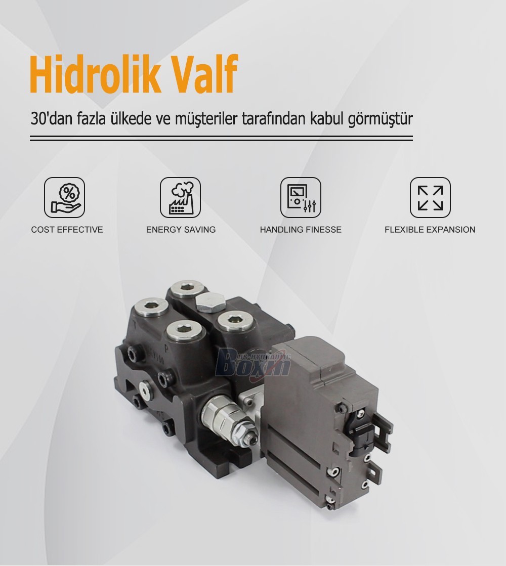 Reliable DCV100EMA-OT 1 Spool Sectional Directional Valve for Mobile and Industrial Hydraulics